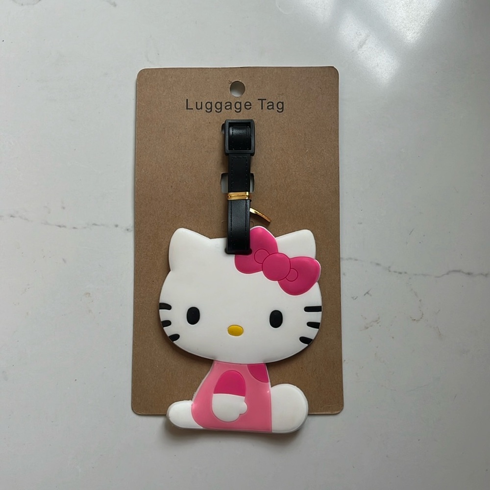 Hello Kitty Luggage tag - never used